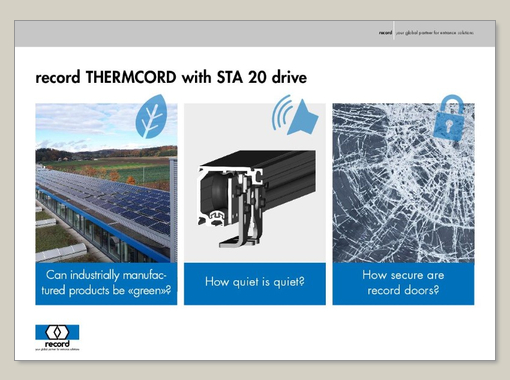 Whitepaper THERMCORD with STA 20