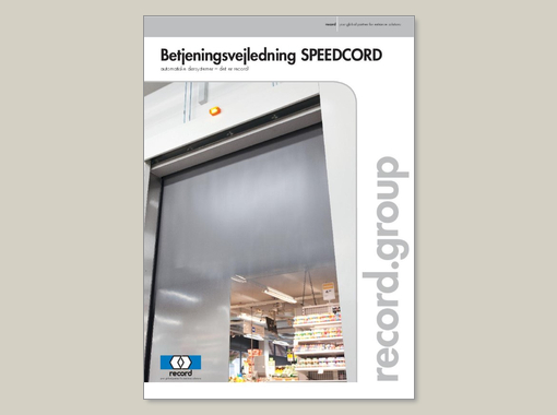 record SPEEDCORD – Betjeningsvejledning